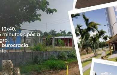 Imagem: O terreno possui 200m² de Área e está localizado em Santo