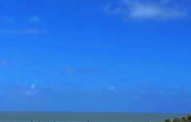 Imagem 1: Terreno em Gaibu vista panorâmica para praia de Gaibu/Suape