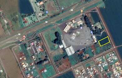 Imagem: O terreno está localizado em Santa Terezinha de Itaipu, PR