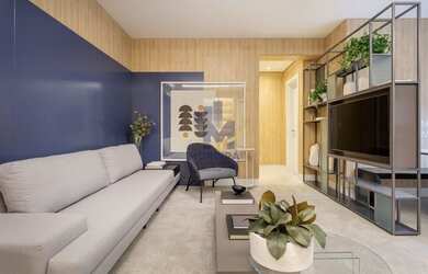 Imagem: O apartamento possui 2 Dormitórios, 3 Banheiros, 1 Vaga na