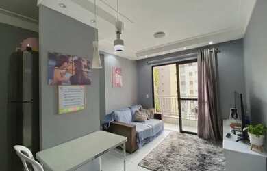 Imagem: O apartamento possui 2 Dormitórios, 2 Banheiros, 1 Vaga na