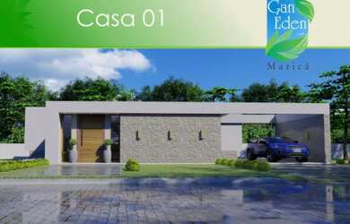 Imagem: A casa em condomínio possui 3 Dormitórios, 4 Banheiros, 2