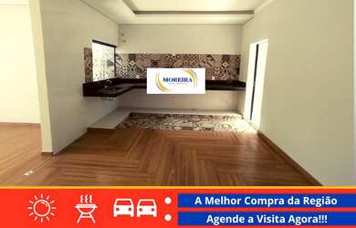 Imagem: A casa possui 2 Dormitórios, 2 Banheiros, 2 Vagas na garagem