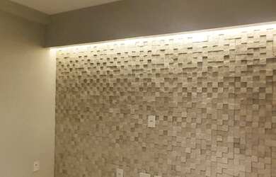 Imagem: O apartamento possui 2 Dormitórios, 1 Banheiro, 1 Vaga na garagem