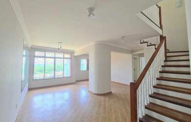 Imagem: O apartamento na cobertura possui 4 Dormitórios, 4 Banheiros