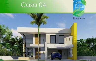 Imagem: A casa em condomínio possui 3 Dormitórios, 4 Banheiros, 2