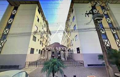 Imagem: O apartamento possui 2 Dormitórios, 1 Banheiro, 2 Vagas na