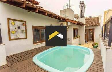 Imagem: O apartamento na cobertura possui 3 Dormitórios, 3 Banheiros