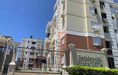 Imagem: O apartamento possui 2 Dormitórios, 1 Banheiro, 1 Vaga na garagem