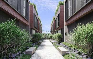 Imagem: A casa em condomínio possui 4 Dormitórios, 5 Banheiros, 4