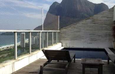 Imagem 7: Belíssima cobertura vista mar no Village de São Conrado