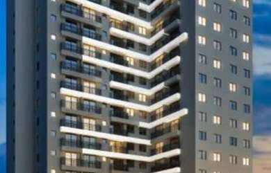 Imagem: O studio possui 1 Dormitório, 1 Banheiro, 26m² de Área e