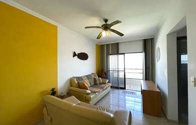 Imagem 2: APTO 1 DORMITÓRIO C/ SACADA MOBILIADO A 80 METROS DA PRAIA