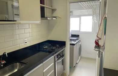 Imagem: O apartamento possui 2 Dormitórios, 2 Banheiros, 1 Vaga na