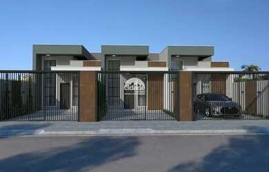 Imagem: A casa possui 1 Dormitório, 1 Banheiro, 1 Vaga na garagem