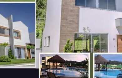 Imagem: A casa em condomínio possui 3 Dormitórios, 3 Banheiros, 2