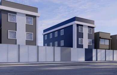 Imagem: O apartamento possui 2 Dormitórios, 1 Banheiro, 1 Vaga na garagem