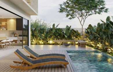 Imagem: A casa em condomínio possui 3 Dormitórios, 5 Banheiros, 4