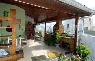 Imagem: O apartamento na cobertura possui 3 Dormitórios, 2 Banheiros