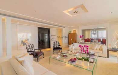 Imagem: O apartamento para alugar possui 4 Dormitórios, 5 Banheiros