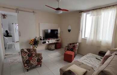 Imagem: O apartamento na cobertura possui 2 Dormitórios, 2 Banheiros