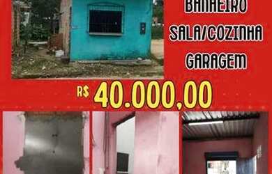 Imagem: A casa possui 1 Dormitório e 1 Banheiro e está localizado