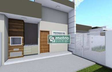 Imagem: A casa possui 2 Dormitórios, 2 Banheiros, 1 Vaga na garagem