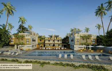 Imagem: O apartamento possui 1 Dormitório, 1 Banheiro, 1 Vaga na garagem