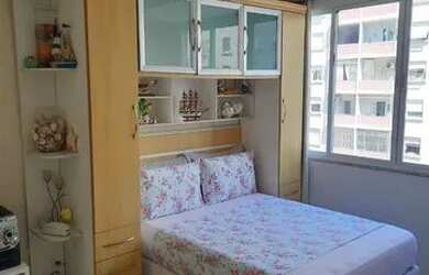 Imagem: O apartamento possui 1 Dormitório e está localizado em Boqueirão