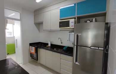 Imagem 14: Apartamento 75 m2, em Mongaguá, pé na areia com 2 quartos, varanda gourmet...