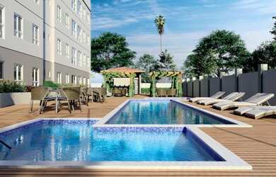 Imagem: O apartamento possui 3 Dormitórios, 2 Banheiros, 1 Vaga na