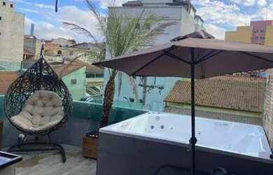 Imagem: O apartamento na cobertura possui 3 Dormitórios, 1 Banheiro