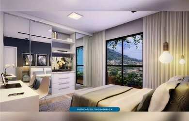 Imagem: O apartamento possui 3 Dormitórios, 3 Banheiros, 2 Vagas na