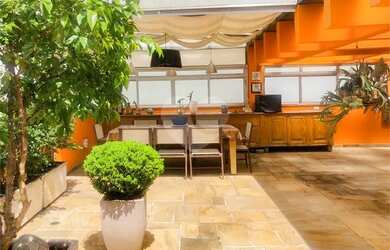 Imagem: O apartamento na cobertura possui 3 Dormitórios, 3 Banheiros