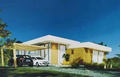 Imagem: A casa em condomínio possui 3 Dormitórios, 4 Banheiros, 5