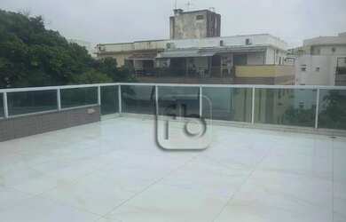 Imagem: O apartamento na cobertura possui 3 Dormitórios, 5 Banheiros