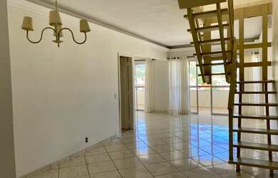 Imagem: O apartamento na cobertura possui 3 Dormitórios, 5 Banheiros