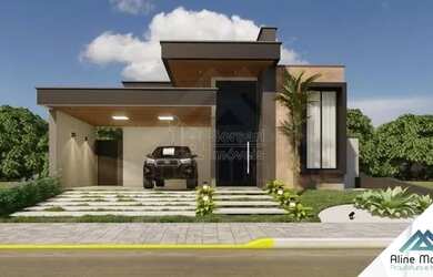 Imagem: A casa em condomínio possui 3 Dormitórios, 3 Banheiros, 4