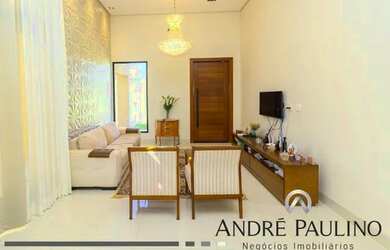 Imagem: A casa em condomínio possui 4 Dormitórios, 2 Banheiros e 267m²