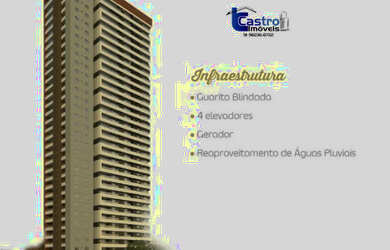 Imagem: O apartamento possui 3 Dormitórios, 4 Banheiros, 2 Vagas na