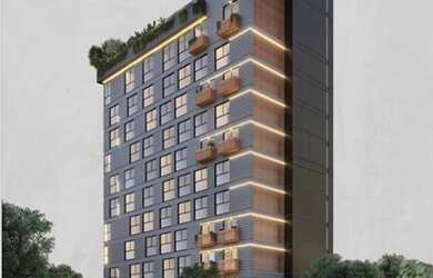 Imagem: O studio possui 1 Dormitório, 1 Banheiro, 1 Vaga na garagem