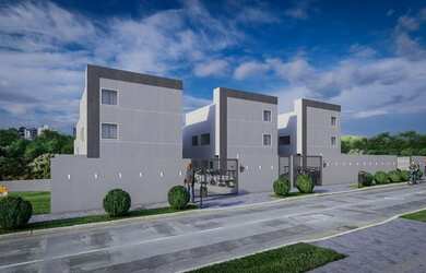 Imagem: A casa possui 2 Dormitórios, 1 Banheiro, 1 Vaga na garagem