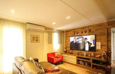 Imagem: O apartamento possui 3 Dormitórios, 3 Banheiros, 3 Vagas na