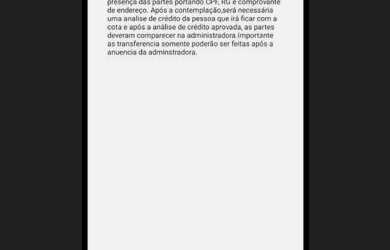 Imagem 3: Crédito de carta em andamento