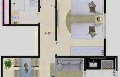 Imagem 7: APARTAMENTO COM 68.28 m² - JARDIM PRAIA GRANDE - MONGAGUA SP