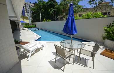 Imagem: O apartamento possui 2 Dormitórios, 2 Banheiros, 1 Vaga na