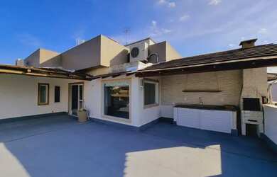 Imagem: O apartamento na cobertura possui 3 Dormitórios, 3 Banheiros