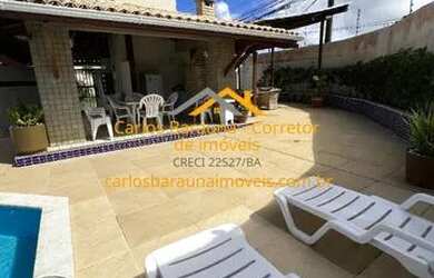 Imagem 3: Casa mobiliada em stella maris 3/4 3 quartos condomínio com piscina ar split