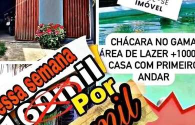 Imagem 1: Chácara. Piscinae1.020m² de Área