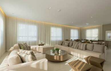 Imagem: A casa em condomínio possui 4 Dormitórios, 5 Banheiros, 5